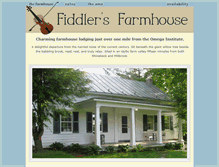Tablet Screenshot of fiddlersfarmhouse.com
